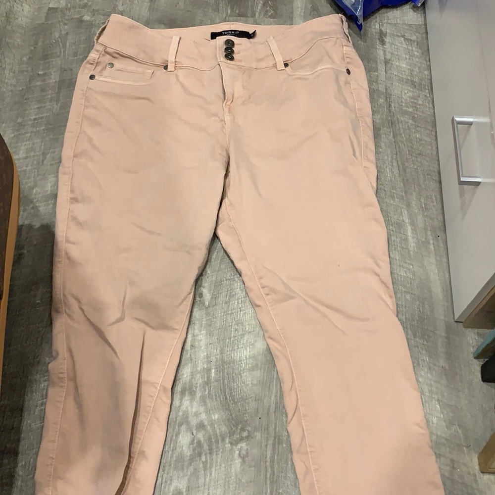 Light pink torrid plus size jeans